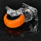 BOSGEOT Caster Wheels,3 Inch Casters Set of 4,Heavy Duty Caster with Brake