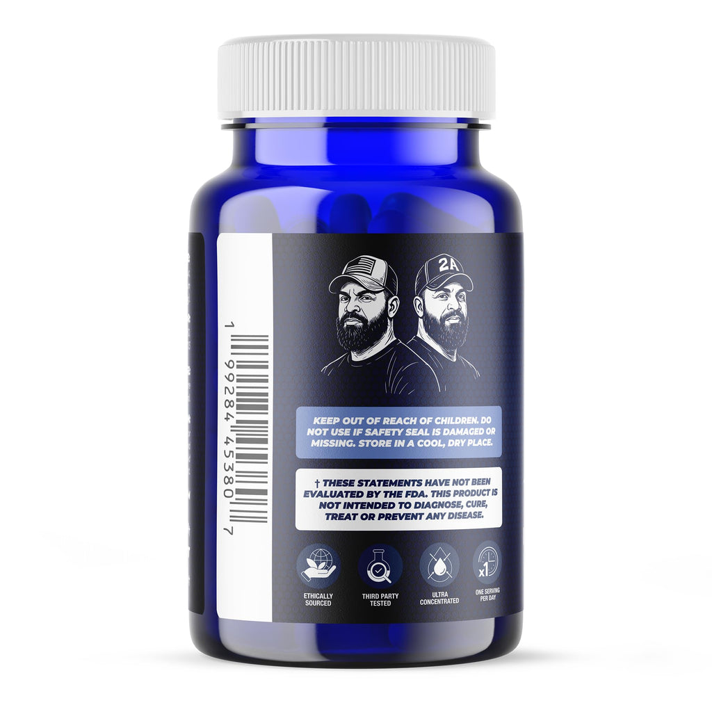 DAMN GOOD The Hodge Twins Ultra Methylene Blue Capsules - Pharmaceutical Grade Supplement - 10mg USP Grade - Vitamin C, for Brain Health, Focus, Energy