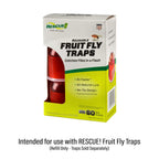 RESCUE! Fruit Fly Trap Bait Refill – 30 Day Supply – 10 Pack