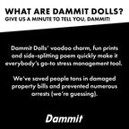 Dammit Doll - Limited Edition - Dammit Skeleton Doll - Stress Relief, Gag Gift