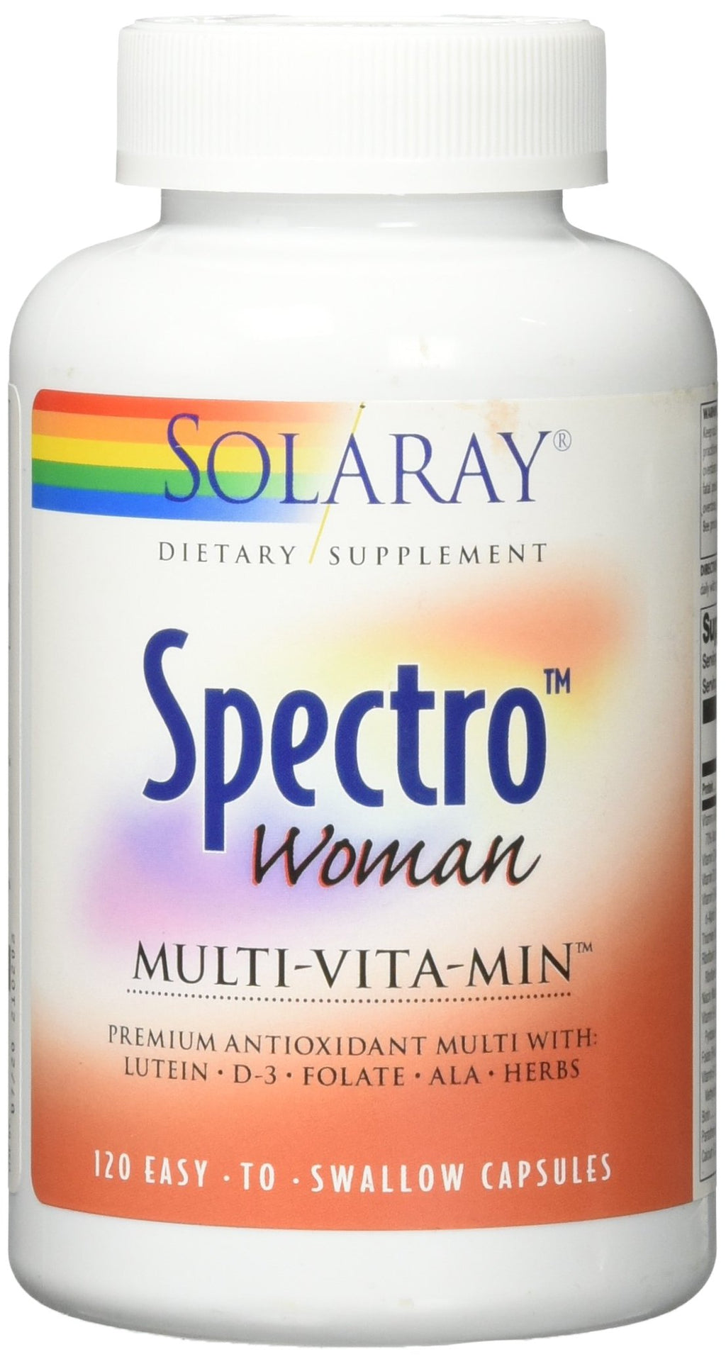 SOLARAY Spectro Multivitamin | 120ct (Woman)