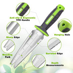 WORKPRO Hori Hori Garden Knife, Garden Tools with Oxford Sheath