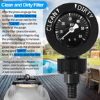 LAIKOU R0357200 Air Gauge Release Valve Assembly Replacement Compatible with Zodiac Jandy CV & CL, DEV & DEL, JS Series Pool and Spa Filters (R0357200)