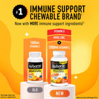 Airborne 1000mg Vitamin C + Zinc Immune Support Supplement Chewable Tablets, Citrus Flavor with Powerful Antioxidants Vitamins A C & E, 116 Chewable Tablets (2 Pack)