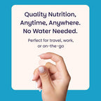 EZ Melts Multivitamin Without Iron - Daily Supplement with 18 Vitamins & Minerals - Contains Vitamin C, Folate, Biotin & More - Non-GMO & Vegan - Apple - 60 Dissolvable Tablets (30 Servings)