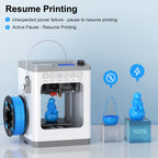 Entina Mini 3D Printers Tina2 Basic, Fully Assembled and Auto Leveling 3D Printer for Beginners and Kids, Easy Setup, Safe Design, High Precision Printing FDM Mini 3D Printer for Home & School