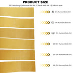 Total 30 Yards 2-3/4" Wide PSA Continuous Roll Kit - 80, 120, 180, 220, 320, 400 Grit Longboard Sandpaper, Self Adhesive Stickyback Sanding Sheets Paper for Automotive, Woodworking Sanding Blocks
