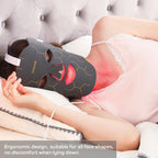 Red Light Therapy for Face, LED Face Mask Light Therapy 660 & 850 Wavelength for Reduce Fine Lines and Wrinkles Facial Care