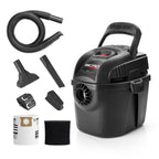 Shop-Vac 2021005 1 Gallon Micro Wet/Dry Vacuum, 1.0 Peak HP, 1.25 Inch Diameter x 4 Foot Hose, 6 Food Cord, Lightweight and Portable, Quick Wet/Dry Pickup