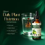 Bergamot Liver Cleanse Formula -with Citrus Bergamot,Olive Leaf, Garlic,Black Pepper Extract,Plant-Based Polyphenol Formula Complex Drops for Daily Digestive,Non-GMO, 2 fl oz (60 mL)