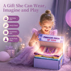 Meland Princess Dress Up for Girls 3-6, Dress Up Clothes with Princess Shoes Toy, Christmas Birthday Gift for Toddlers Girls
