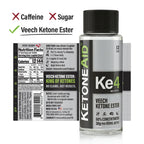 KetoneAid Ke4 Ketone Ester Concentrate | Not a Ketone Salt, No Sugar, No Caffeine | Exogenous D-BHB Ester | 12 Serving Per Bottle (1 Count)
