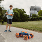Gesture Sensing RC Stunt Car - Boys Girls Toys Age 6-8-12, 4WD Hand Controlled Remote Control Twist Car with Light & Music,Cool Birthday presents and Ideas Gifts for Kids Age 6 7 8 9 10 11 12 YearsOld