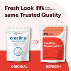 Creatine Monohydrate Powder 500 Grams (1.1 Lb), 5000mg Per Serving, Micronized Creatine Powder, Unflavored, Pure, No Filler, Keto & Vegan, Easy Dissolve Pre Workout* Creatine for Women and Men