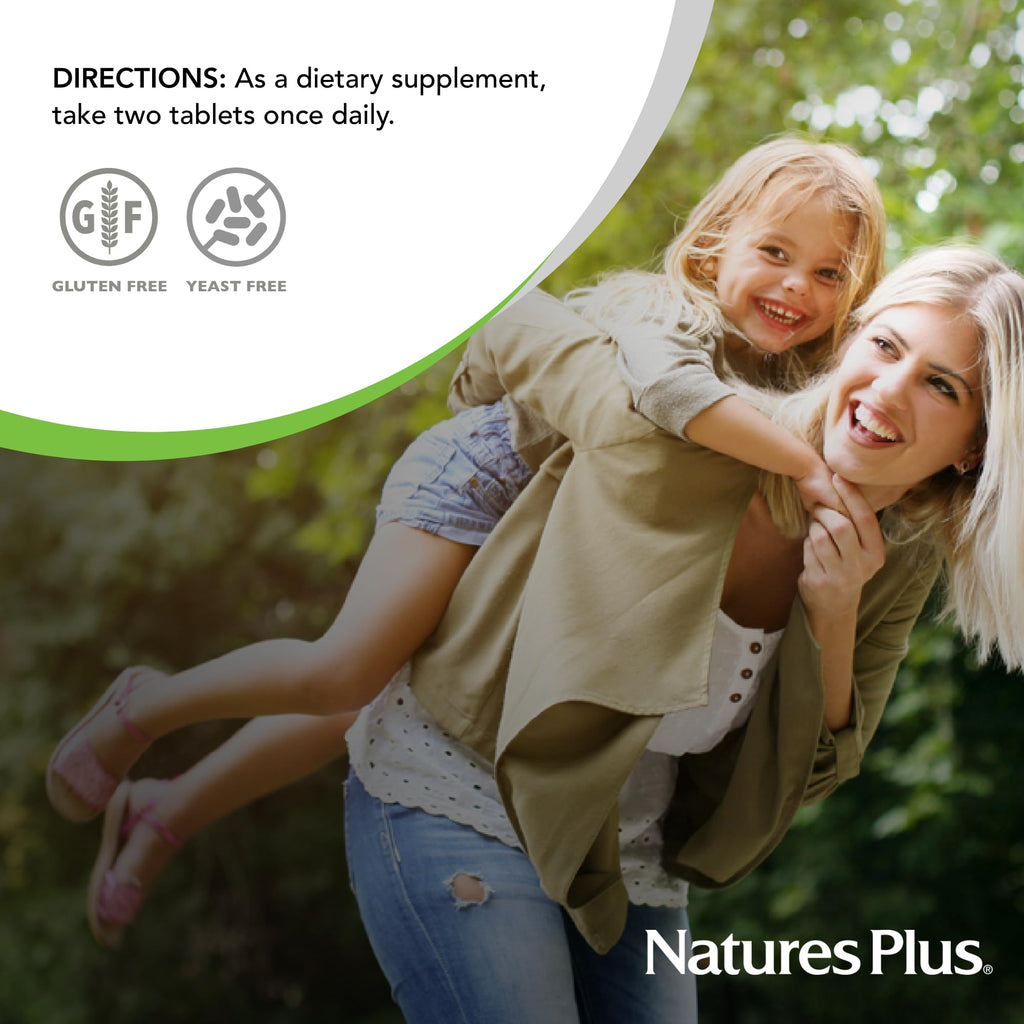 NaturesPlus Women’s Ultra Hair Plus - 60 Sustained Release Tablets - Nutritional Support for Healthy Hair Structure - Gluten Free - 30 Servings