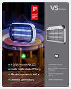 Buzbug Bug Zapper Indoor for 5000 Sq. Ft., 20W Instant Electric Mosquito Zapper, High-Voltage Fly Zapper, Fruit Fly Traps Fly Killer -MA015