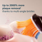 Philips Sonicare A3 All-in-One Brush Heads, 4-Pack, 1 Year Supply, Black