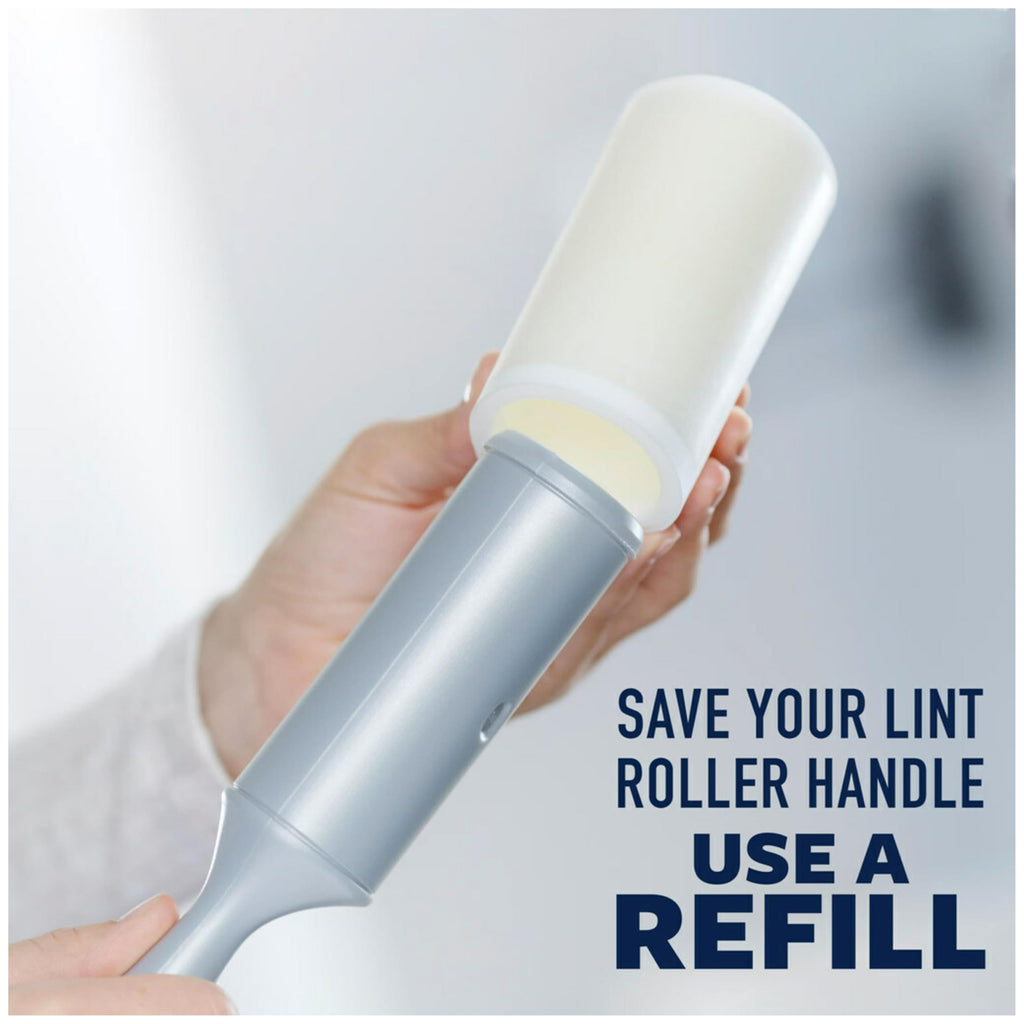 Scotch-Brite Everyday Clean Lint Roller Refills 6 Roller Refills 420 Sheets White