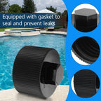 154712 Drain Cap Drain Plug Pool Sand Filter Drain Cap Compatible with Pentair Sand Dollar Top Mount Pool, Pentair Meteor, Cristal-Flo Ii Pool and Spa Aboveground Sand Filters (2 Pack)