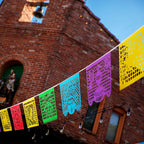 Lctevvn 6 Packs 108 Ft Fiesta Party Decorations Mexican Party Banners Papel Picado Banners Cinco De Mayo Decorations Dia De Los Muertos Decor Mexico Halloween Banner Birthday Party Decorations (6pack Banners) (6 Packs Banner)