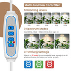 Kullsinss 6.3in Grow Lights for Indoor Plants, Full Spectrum Plant Light