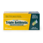 CareAll Triple Antibiotic Ointment (144 Pack), 0.9gr Foil Packet. First Aid Ointment That Prevents Infection in Minor Cuts, Scrapes, and Burns