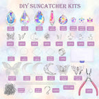DIY Suncatcher Kit 300pcs Sun Catchers Supplies Arts and Crafts for Adults