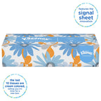 Kleenex® 2-Ply Facial Tissue, Flat, 100 Tissues Per Box, Pack Of 5 Boxes