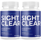 (2 Pack) Sight Clear Eye Supplement - Official Formula - Sight Clear 20/20 Vision Vitamins - Sight Clear Vision Support Supplement Advanced Strength, Sight Clear Eye Pills Wellness (120 Capsules)