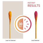AAwipes Lead Test Swab Kit (60 Rapid Home Testing Swabs) 30-Second Results. Dip in Water. Home Use for - Painted, Jewelry, Ceramics, Wood (LS60)