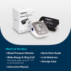 OMRON Bronze Blood Pressure Monitor for Home Use & Upper Arm Blood Pressure Cuff - #1 Doctor & Pharmacist Recommended Brand - Clinically Validated - Connect App