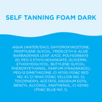 Bondi Sands Dark Self Tanning Foam + Application Mitt | Includes Lightweight Sunless Foam + Reusable Mitt for a Flawless Finish ($30 Value)