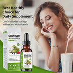 bogomo Soursop Bitters Liquid 2 Fl Oz, Soursop Graviola Leaf Extract Liquid Drop, Soursop Multivitamin Liquid Drops Organic for Cell Support, Immune System, Relax