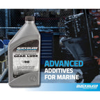 Quicksilver SAE 90 High Performance Gear Lube, 32 oz