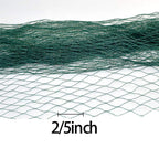 Anti Bird Netting for Garden Woven Mesh - Heavy Duty Protect Plants and Fruit Trees from Rodents Birds Deer Poultry Reusable and Doesn't Tangle (19.5 ft x 40 ft)