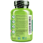 NATURELO Multivitamins for Teenage Girls/Boys, 120 Capsules, Whole Food Multivitamin with Minerals, Non-GMO, Vegetarian