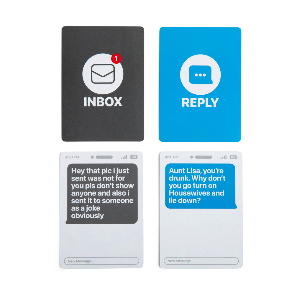 New Phone, Who Dis? Offline Text Message Party Game by Relatable