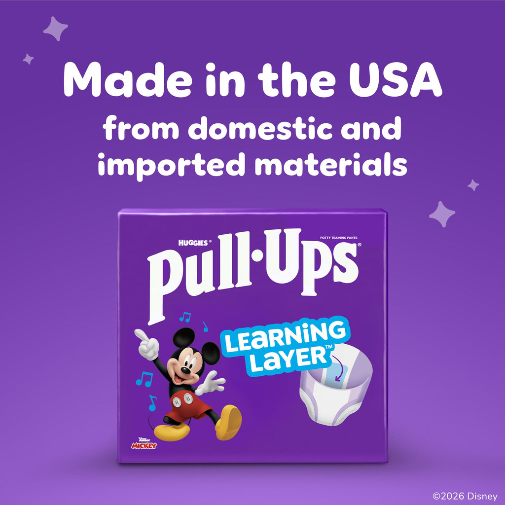 Pull-Ups Boys' Potty Training Pants, Size 3T-4T, 112 Count