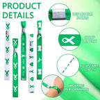 WANDIC Green Ribbon Bracelets, 30 Pcs 5 Styles Mental Health Liver Cancer Awareness Wristbands Adjustable Polyester Wrist Strap Hope Wrist Bands for Public Event, 6.89*0.59in, Polyester, no gemstone
