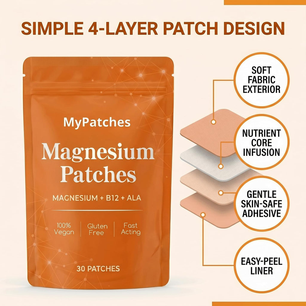 RCSCBC My Patches Nerve Patch, Mypatches Nerve Relief Patches, Natural Ingredients, for Knee, Back, Neck, Shoulder, 30 Patch (1)