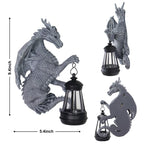 Garden Statues Tree Hugger Dragon - Dragon Statue Solar Light Outdoor Decor