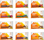 PROBAR MEAL Bar – Plant Based Meal Replacement Bar with Whole Food Ingredients, Oats, Nuts & Seeds, Vegan, Gluten Free, Non-GMO Bar for Breakfast & On-the-Go Energy (12 Flavor Variety Pack), Flavors May Vary