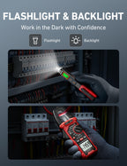 AstroAI Electrical Test Kit ETK3, 2000 Counts Digital Clamp Meter & Non-Contact Voltage Tester Pen & GFCI Outlet Tester, for Home & Professional Use