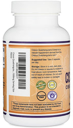 Double Wood Supplements Cissus Quadrangularis Super Extract, 150 Capsules (Non-GMO, Gluten Free) Dietary Supplement for Joint and Tendon Health, 1000mg Serving Size