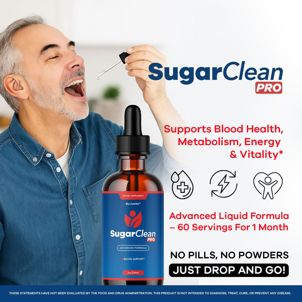 (5 Pack) Sugar Clean Pro Drops - Official SugarClean Pro Advanced Premium Liquid Formula Support - Maximum Strength, Natural Supplement for Overall Health & Wellness Reviews, 5 Bottles for 5 Months
