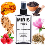 MIRIS No. 860, Inspired by Hot Couture, Long-Lasting Eau de Parfum for Women, Spray 3.4 Fl Oz / 100 ml