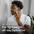 Lumin Daily Face Moisturizer for Men – Lightweight Hydrating Cream with Niacinamide, Men’s Face Lotion for Normal, Combination & Sensitive Skin, Korean Skincare, Smooth & Nourishing, 50ml