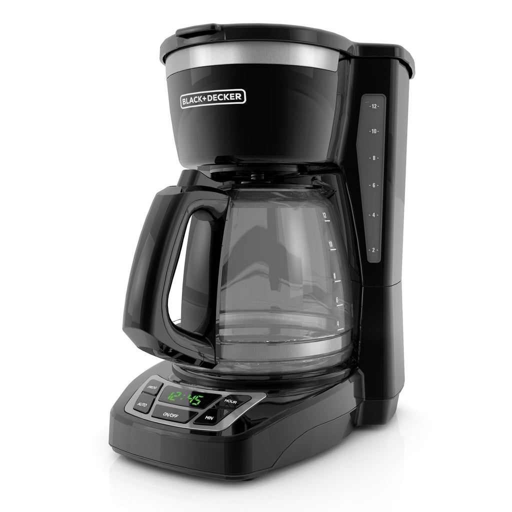 BLACK+DECKER 12-Cup Drip Coffee Maker with Vortex Brewing
