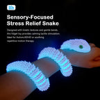 Nemoro 3D Printed Articulated Snake – 24'' Crystal-Like Movable Snake– Realistic Slithering Design, Collectible Articulated Model