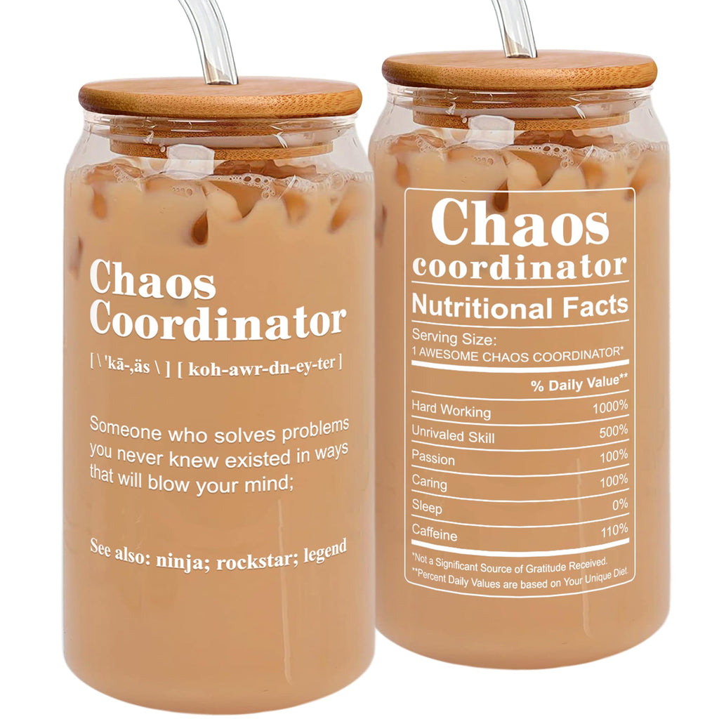 Chaos Coordinator Gifts - Boss Day Gifts for Women Boss Coworker Manager